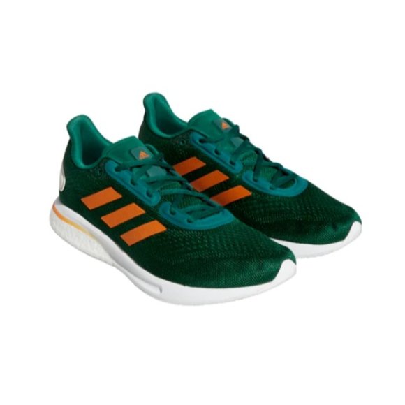 ADIDAS SUPERNOVA UNIVERSITY OF MIAMI HURRICANES MEN\'S Sz 11 NEW